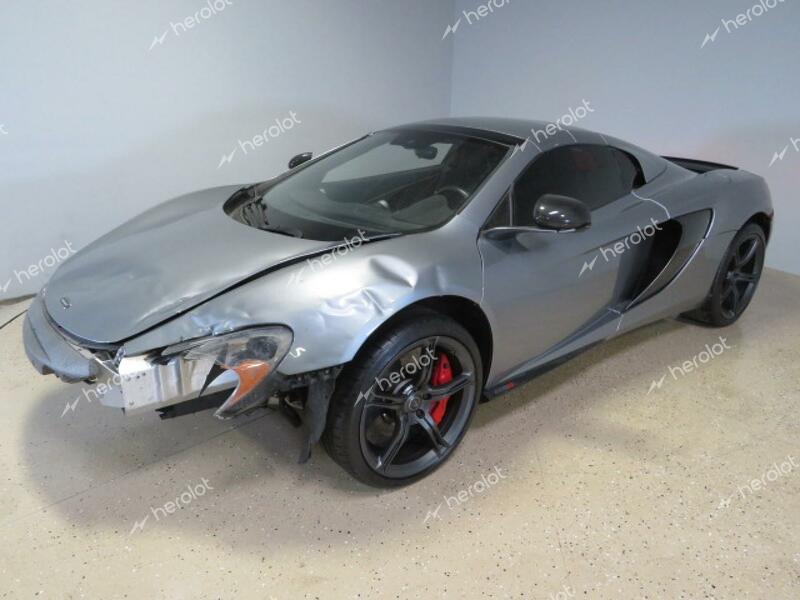 MCLAREN AUTOMOTIVE 650S SPIDE 2016 silver  gas SBM11FAA1GW006061 photo #3