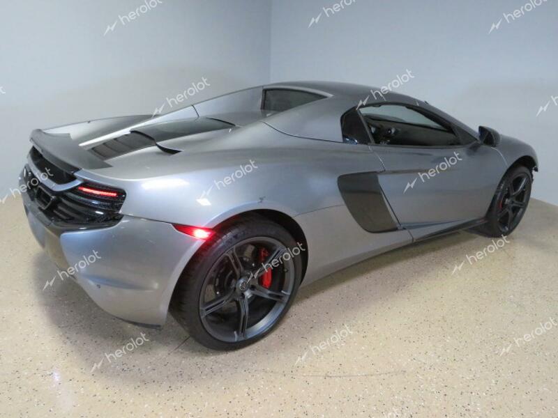 MCLAREN AUTOMOTIVE 650S SPIDE 2016 silver  gas SBM11FAA1GW006061 photo #4