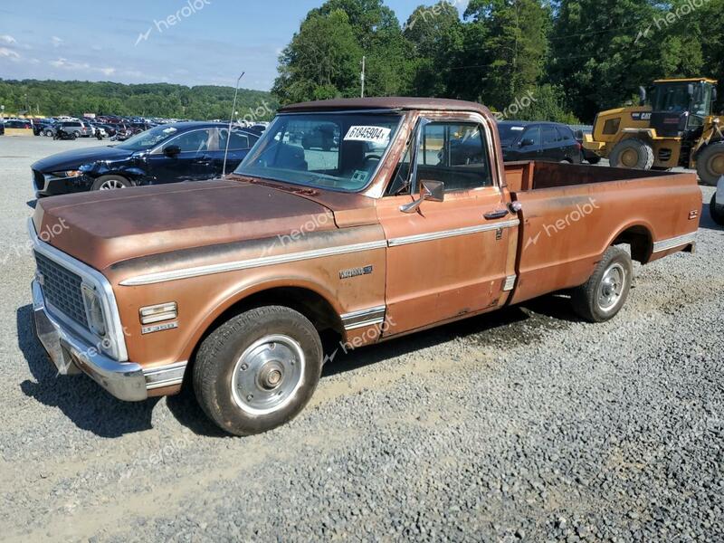 CHEVROLET C10 PICKUP 1972 brown   CCE142B144984 photo #1