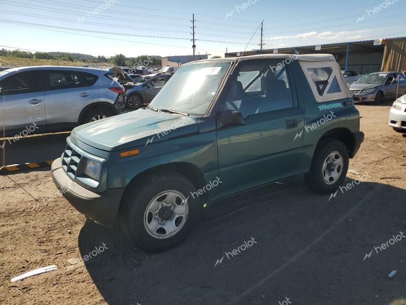 GEO TRACKER 1996 green  gas 2CNBJ1869T6956055 photo #1