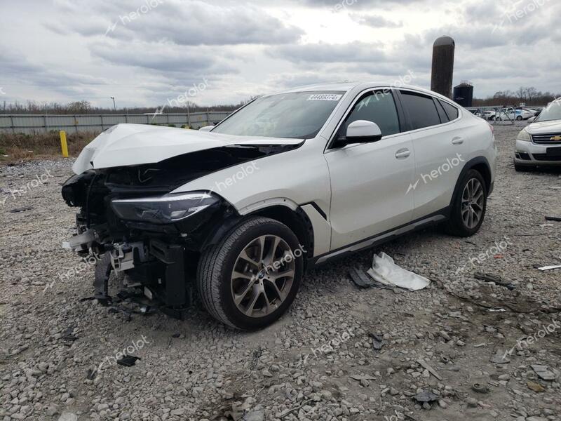 BMW X6 2023 white  gas 5UXCY6C06P9P21044 photo #1