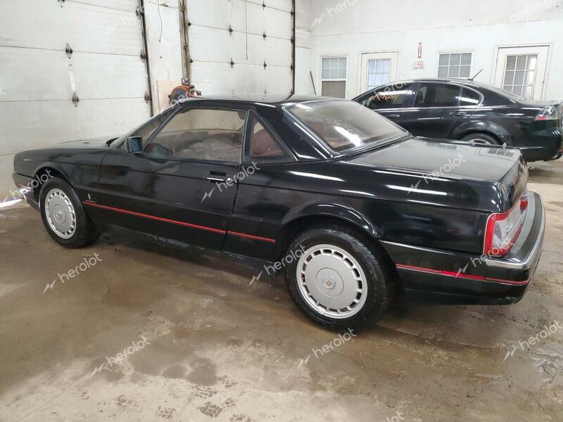 CADILLAC ALLANTE 1989 black converti gas 1G6VR318XKU102454 photo #3