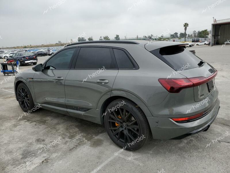 AUDI E-TRON CHR 2023 gray  electric WA1VABGE7PB004121 photo #3