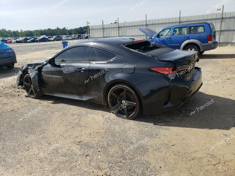 LEXUS RC 350 BAS 2021 black  gas JTHGZ5BC5M5024603 photo #3