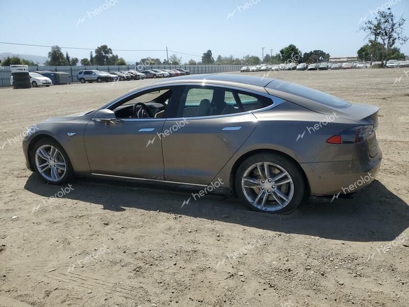 TESLA MODEL S 2015 tan hatchbac electric 5YJSA1E18FF111936 photo #3