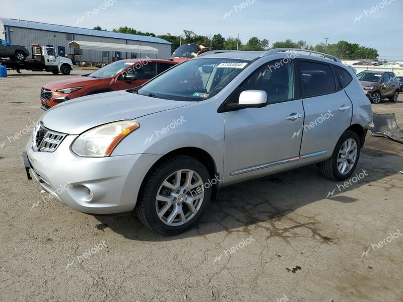 NISSAN ROGUE 2012 silver  gas JN8AS5MVXCW419206 photo #1