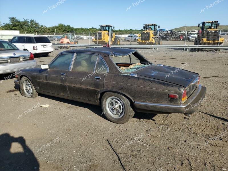 JAGUAR XJ6 VANDEN 1984 black sedan 4d gas SAJAY134XEC378013 photo #3