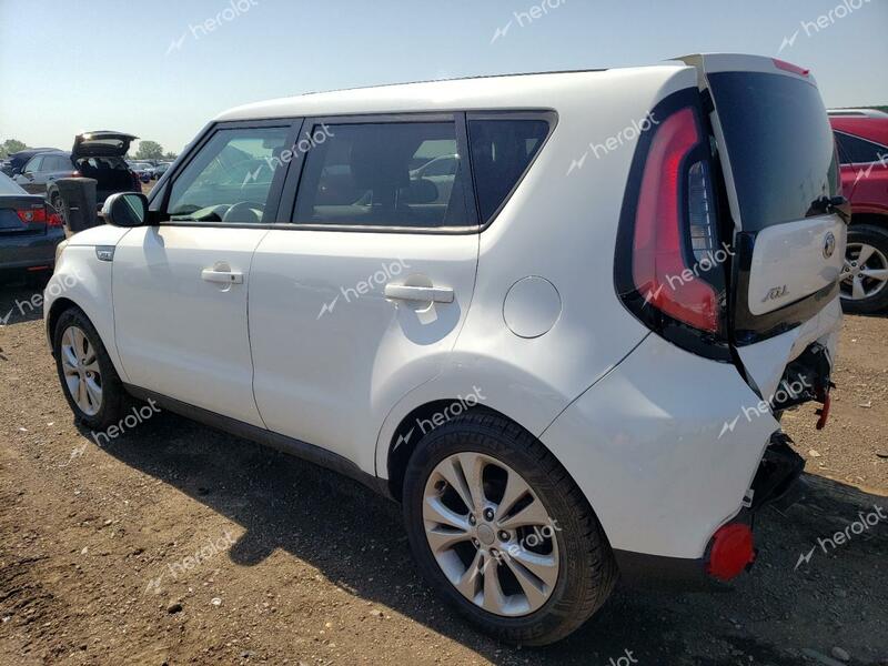 KIA SOUL 2014 white  gas KNDJP3A56E7053697 photo #3