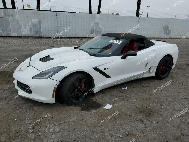 CHEVROLET CORVETTE S 2014 white converti gas 1G1YF3D71E5128003 photo #1