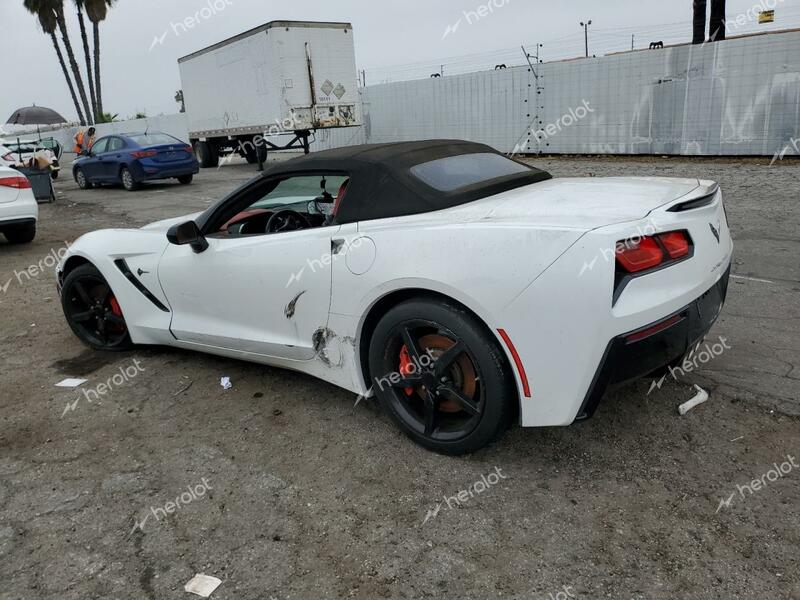 CHEVROLET CORVETTE S 2014 white converti gas 1G1YF3D71E5128003 photo #3