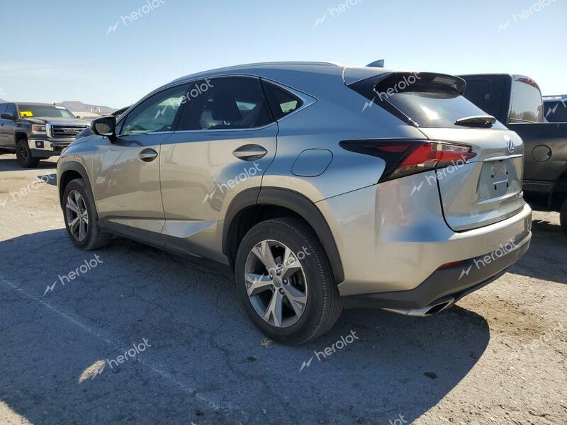 LEXUS NX 200T BA 2017 silver  gas JTJBARBZ3H2102279 photo #3