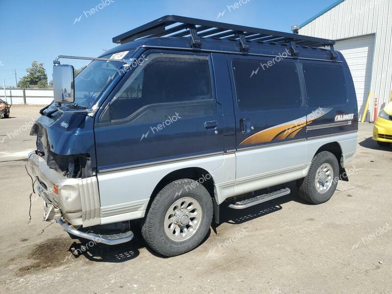 MITSUBISHI DELICA 1993 blue   P35W0412166 photo #1