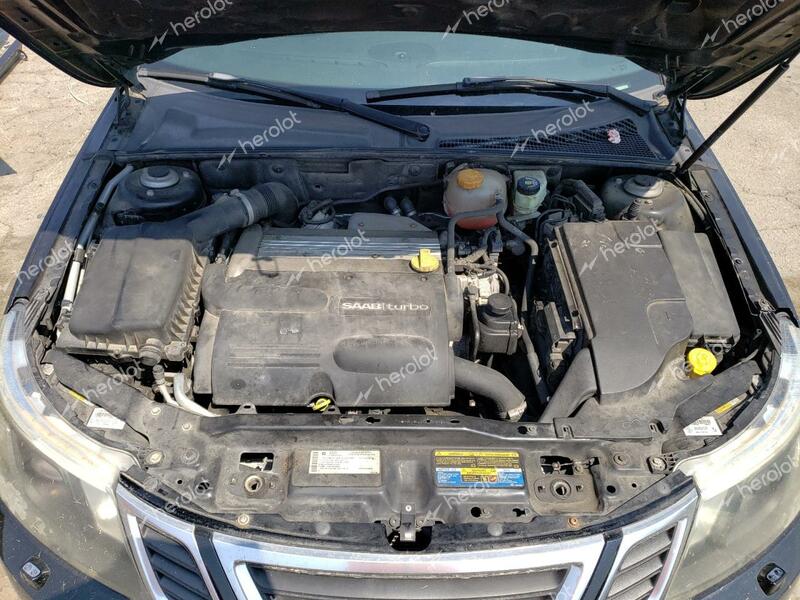 SAAB 9-3 2.0T 2009 black  gas YS3FB49Y791015969 photo #4