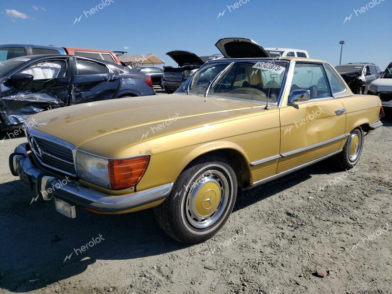 MERCEDES-BENZ 450 1973 gold   10704412011514 photo #1