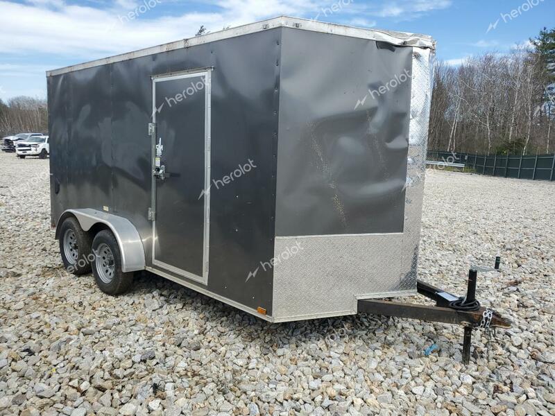 CARGO 14FT TRAIL 2023 gray   50ZBE1425PP043949 photo #1