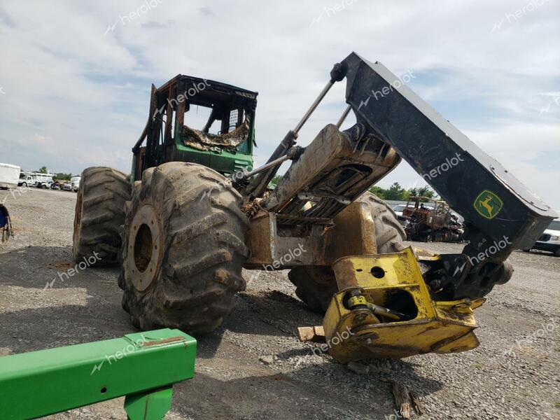 JOHN DEERE SKIDSTEER 2014 green   1DW648HX1ED660455 photo #1