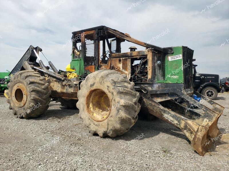 JOHN DEERE SKIDSTEER 2014 green   1DW648HX1ED660455 photo #4