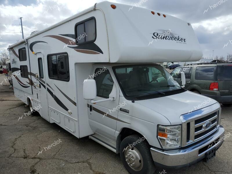 SUNS MOTORHOME 2013 white  gas 1FDXE4FS4CDA78838 photo #1