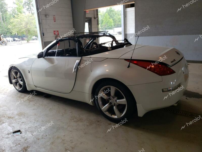 NISSAN 350Z ROADS 2008 white roadster gas JN1BZ36A18M850792 photo #3