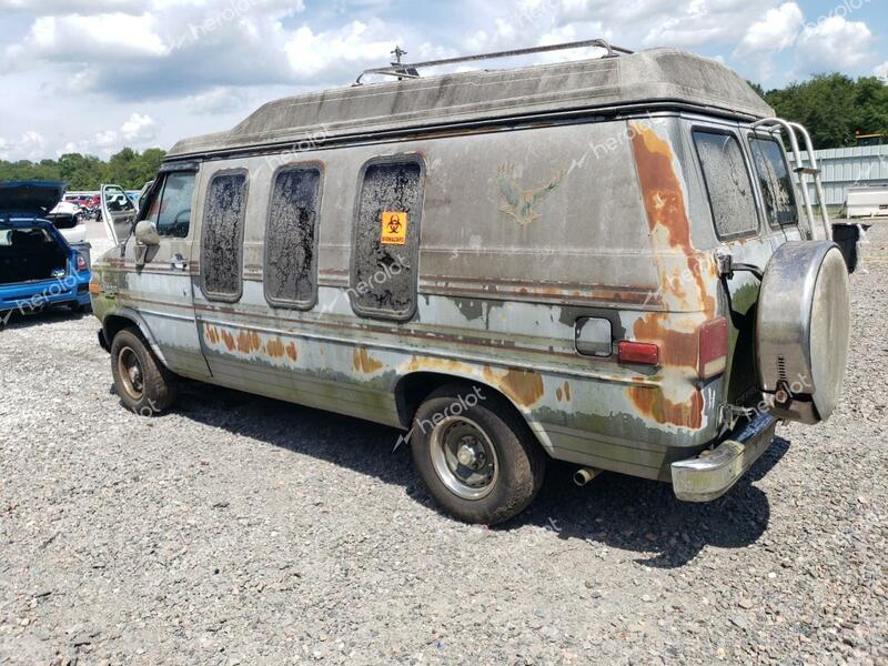 CHEVROLET SPORTVAN / 1987 gray  gas 1GBEG25H5H7175640 photo #3