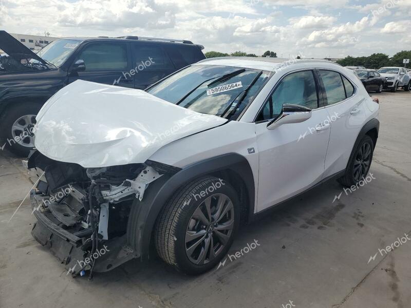 LEXUS UX 300H BA 2019 white  gas JTHY3JBH0K2016451 photo #1