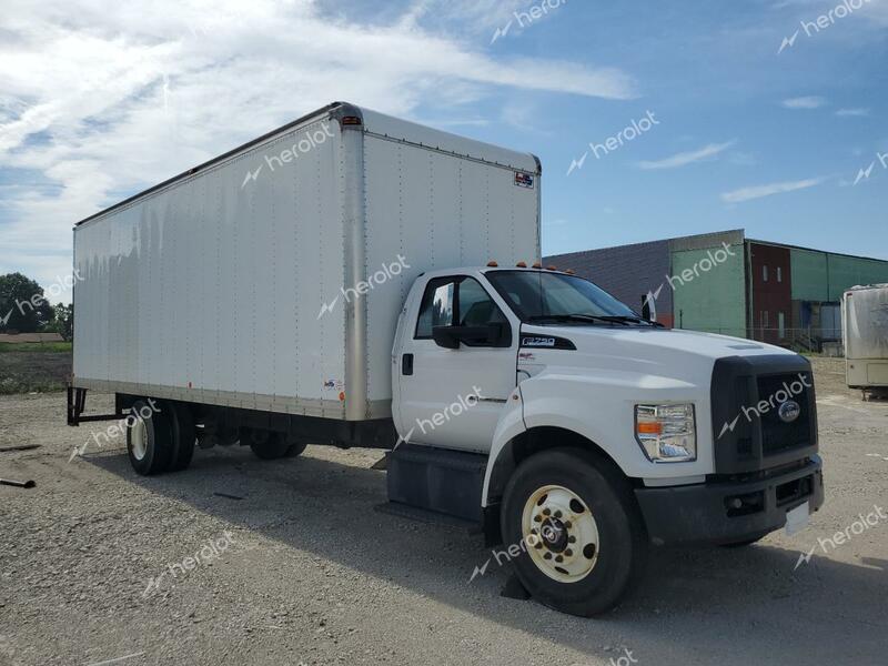 FORD F750 SUPER 2018 white  diesel 1FDWF7DC9JDF01867 photo #1