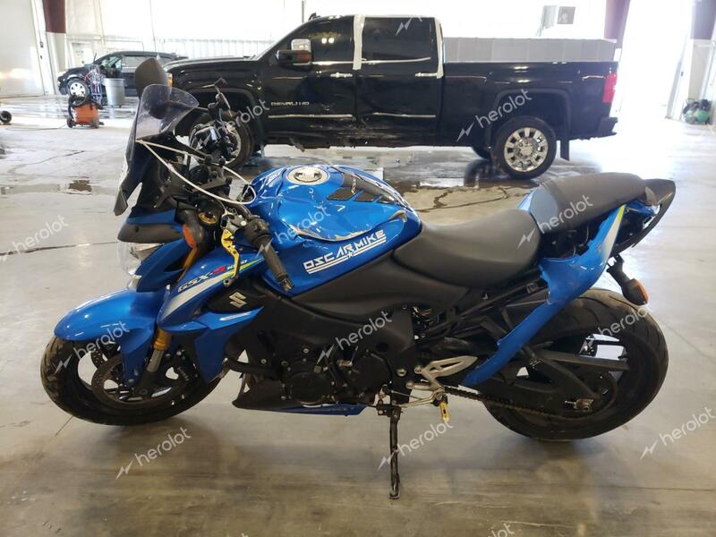 SUZUKI GSX-S1000 2016 blue  gas JS1GT79AXG2100559 photo #4