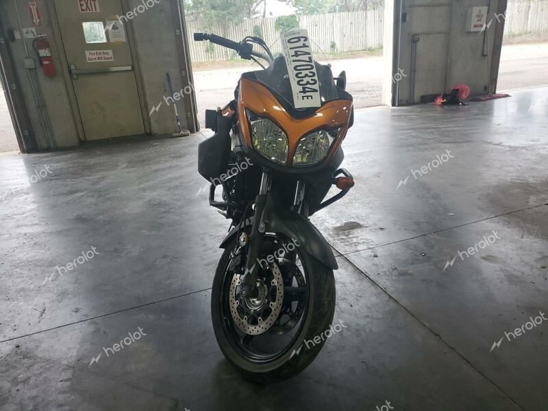 SUZUKI DL650 A 2012 orange road/str gas JS1VP56A3C2103043 photo #3