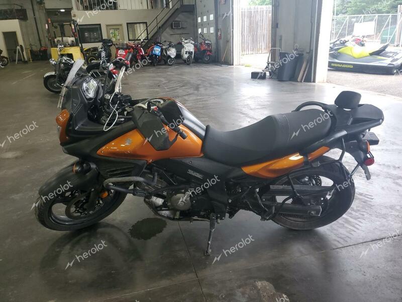 SUZUKI DL650 A 2012 orange road/str gas JS1VP56A3C2103043 photo #4