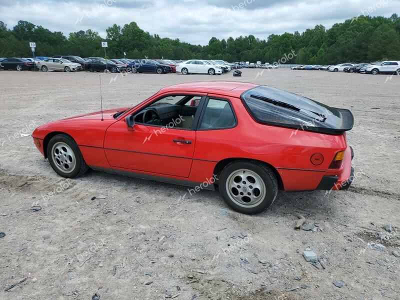 PORSCHE 924 S 1987 red  gas WP0AA0925HN455012 photo #3