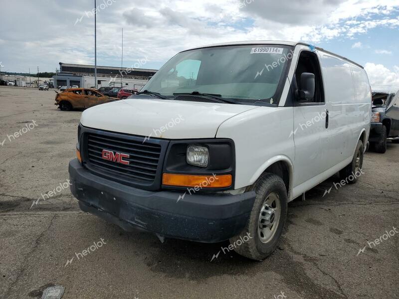 GMC SAVANA G25 2014 white cargo va flexible fuel 1GTW7FCA9E1151708 photo #1