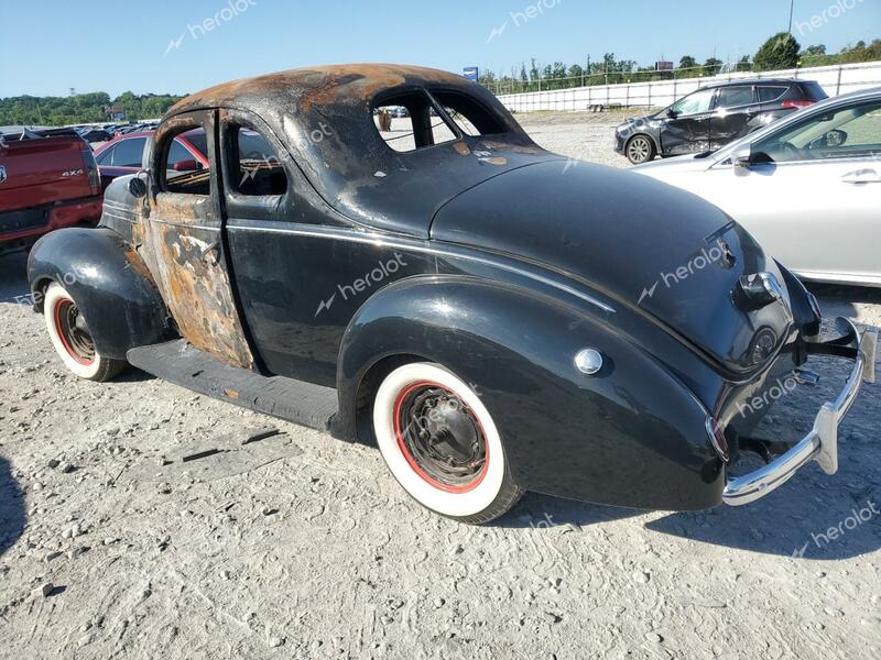 FORD DELUXE 1939 black   5123046 photo #3