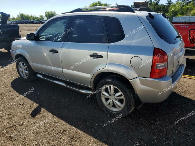 HYUNDAI TUCSON GLS 2009 silver  gas KM8JM12B59U002518 photo #3