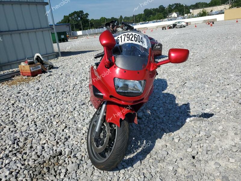 KAWASAKI ZX600 E 2002 red  gas JKAZX4E102B518493 photo #3