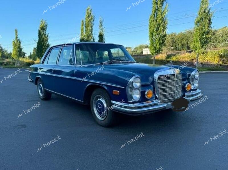 MERCEDES-BENZ 280SE 1972 blue   10801812097830 photo #1