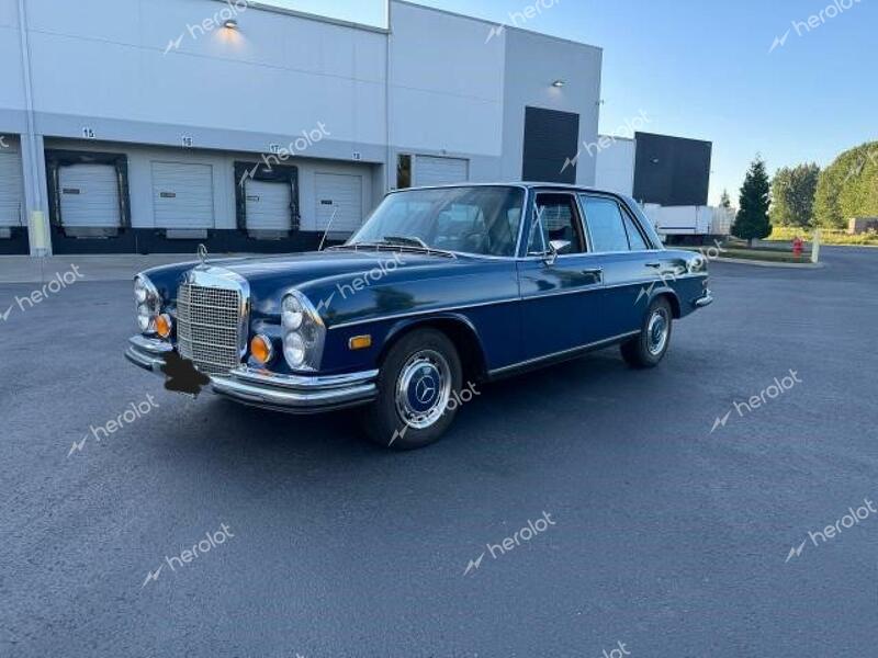 MERCEDES-BENZ 280SE 1972 blue   10801812097830 photo #3