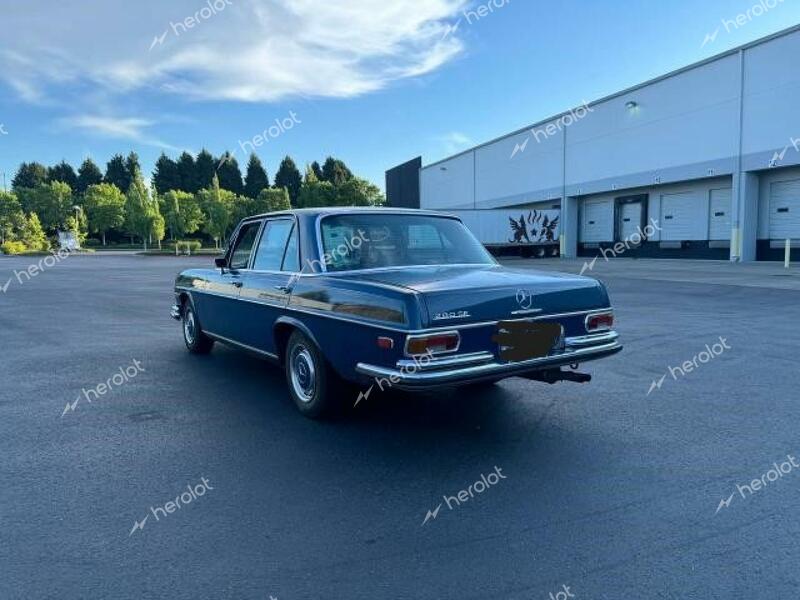 MERCEDES-BENZ 280SE 1972 blue   10801812097830 photo #4