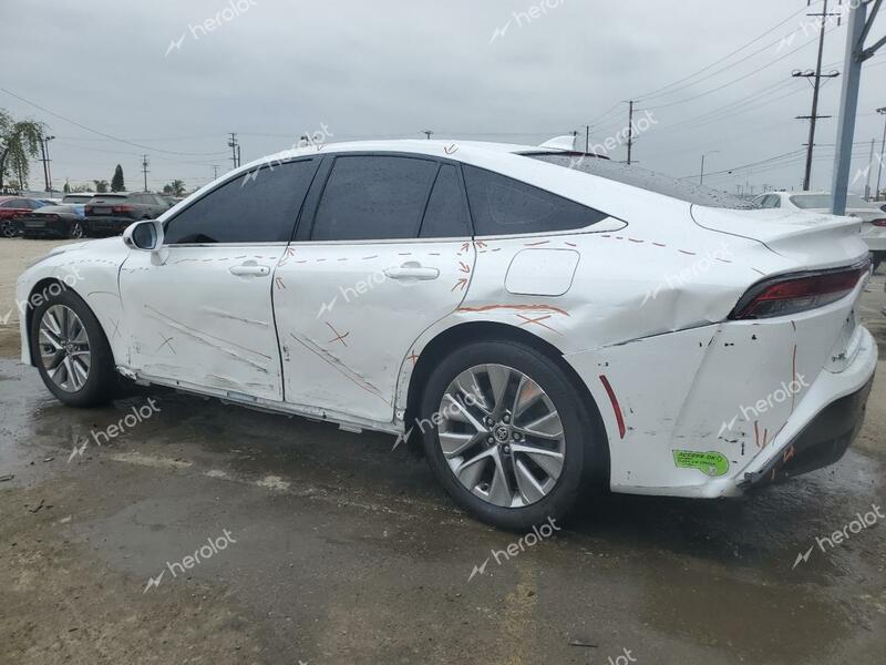 TOYOTA MIRAI LE 2022 white  hydrogen fuel cell JTDAAAAA9NA007576 photo #3