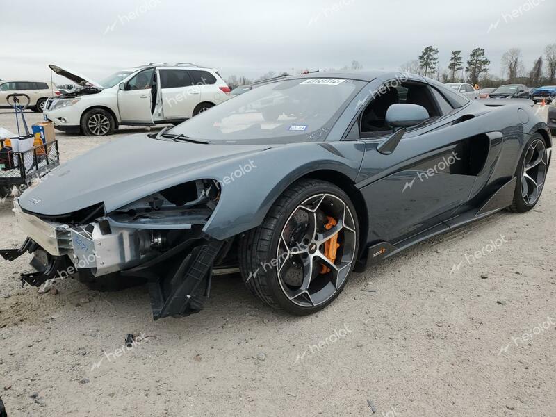 MCLAREN AUTOMOTIVE 600LT 2020 blue  gas SBM13SAA8LW008421 photo #1