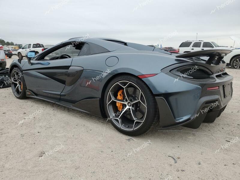 MCLAREN AUTOMOTIVE 600LT 2020 blue  gas SBM13SAA8LW008421 photo #3