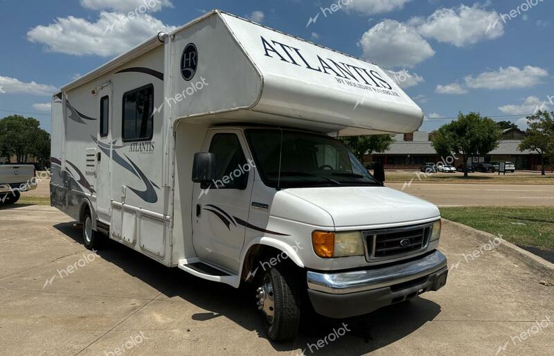 FORD ECONOLINE 2007 white  gas 1FDXE45S17DA15770 photo #1