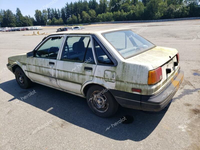 CHEVROLET NOVA 1986 white  gas 1Y1SK1941GZ116002 photo #3