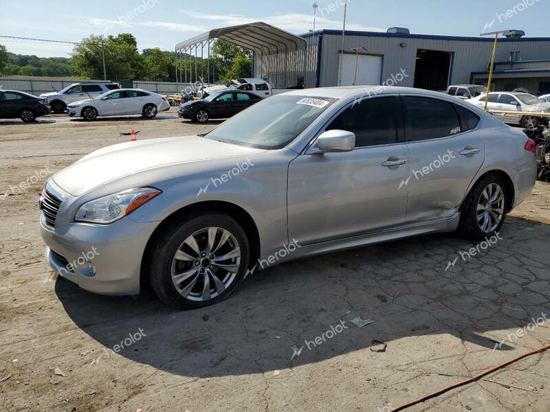 INFINITI M37 X 2012 silver sedan 4d gas JN1BY1AR3CM396736 photo #1