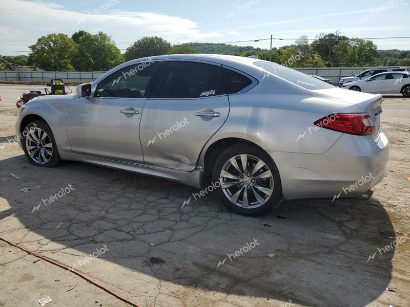 INFINITI M37 X 2012 silver sedan 4d gas JN1BY1AR3CM396736 photo #3