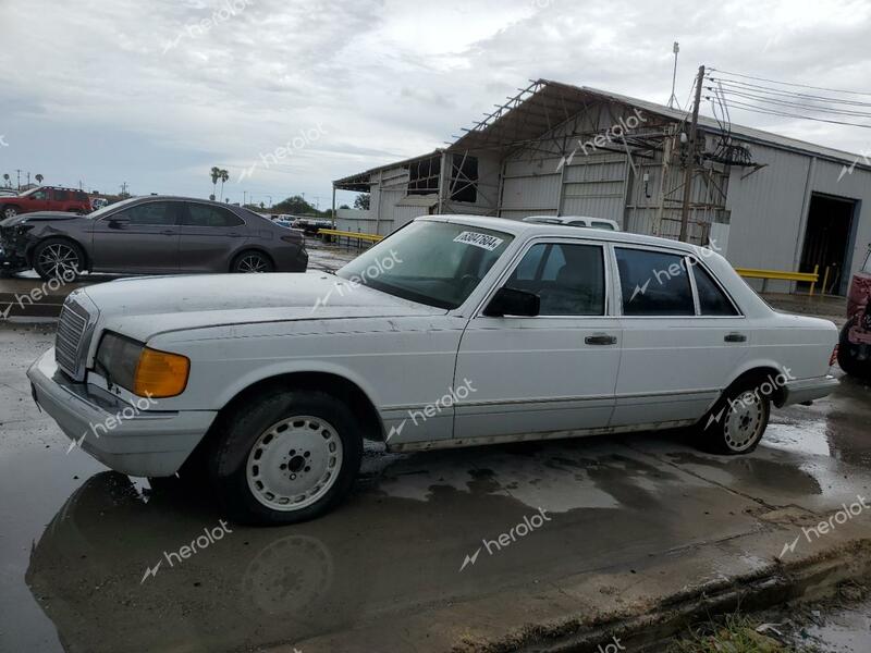 MERCEDES-BENZ 560 SEL 1991 white  gas WDBCA39E2MA600768 photo #1