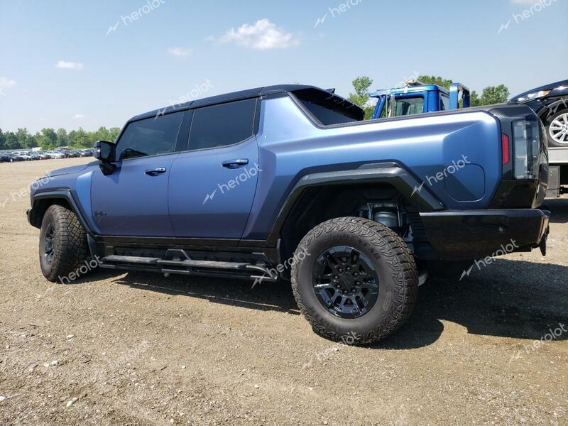 GMC HUMMER PIC 2023 blue  electric 1GT40FDA7PU100414 photo #3