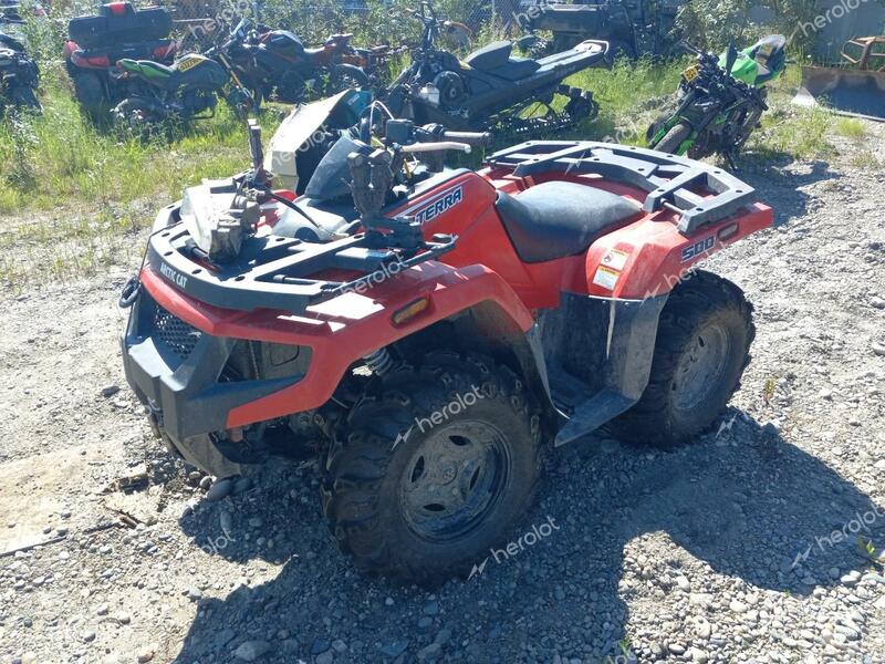 ARCTIC CAT ATV 2017 red   RFB17ATV1HK6P1189 photo #3