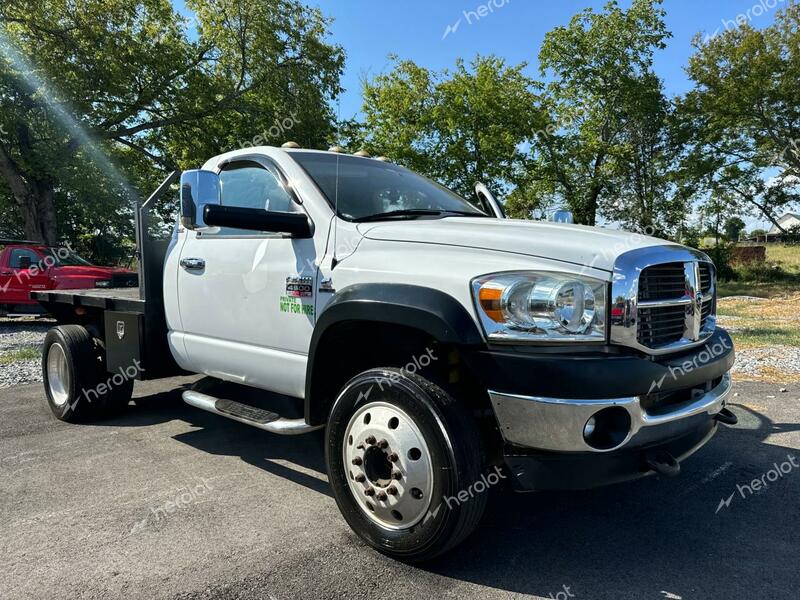 DODGE RAM 4500 S 2010 white chassis diesel 3D6WC6EL4AG130037 photo #1