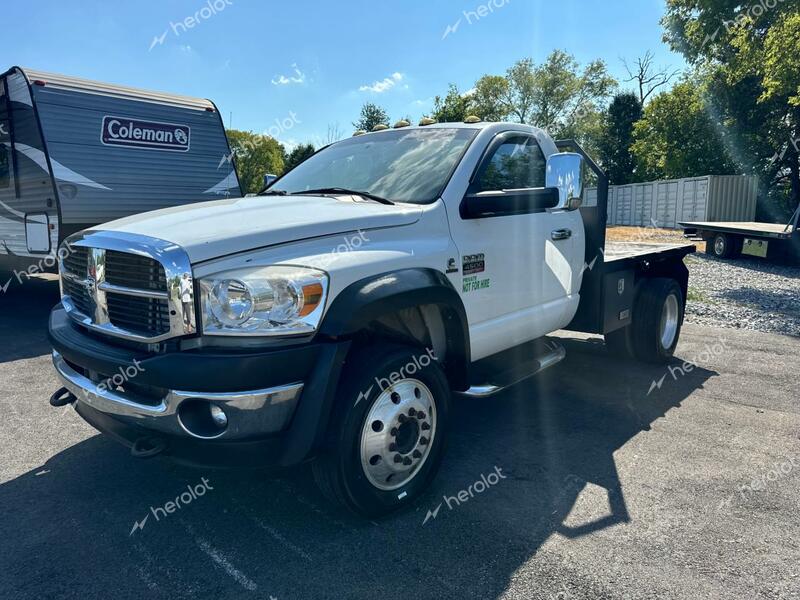 DODGE RAM 4500 S 2010 white chassis diesel 3D6WC6EL4AG130037 photo #3