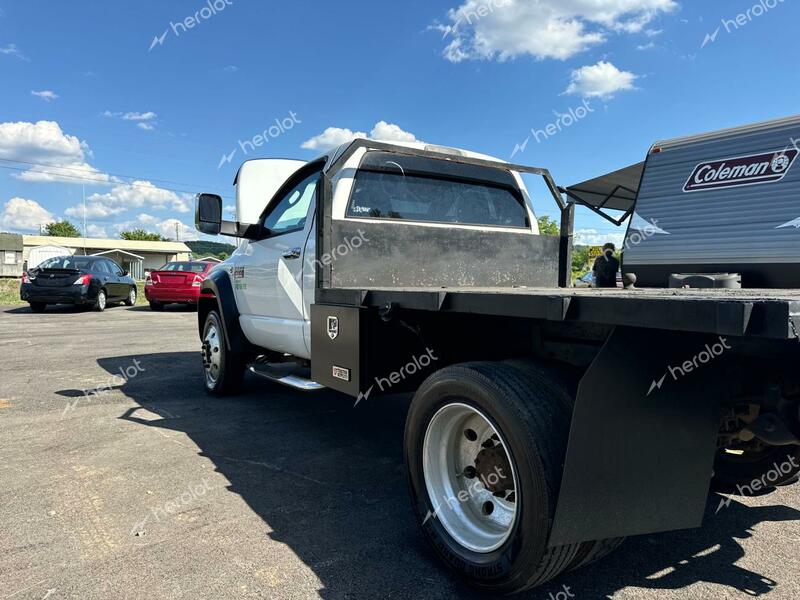 DODGE RAM 4500 S 2010 white chassis diesel 3D6WC6EL4AG130037 photo #4